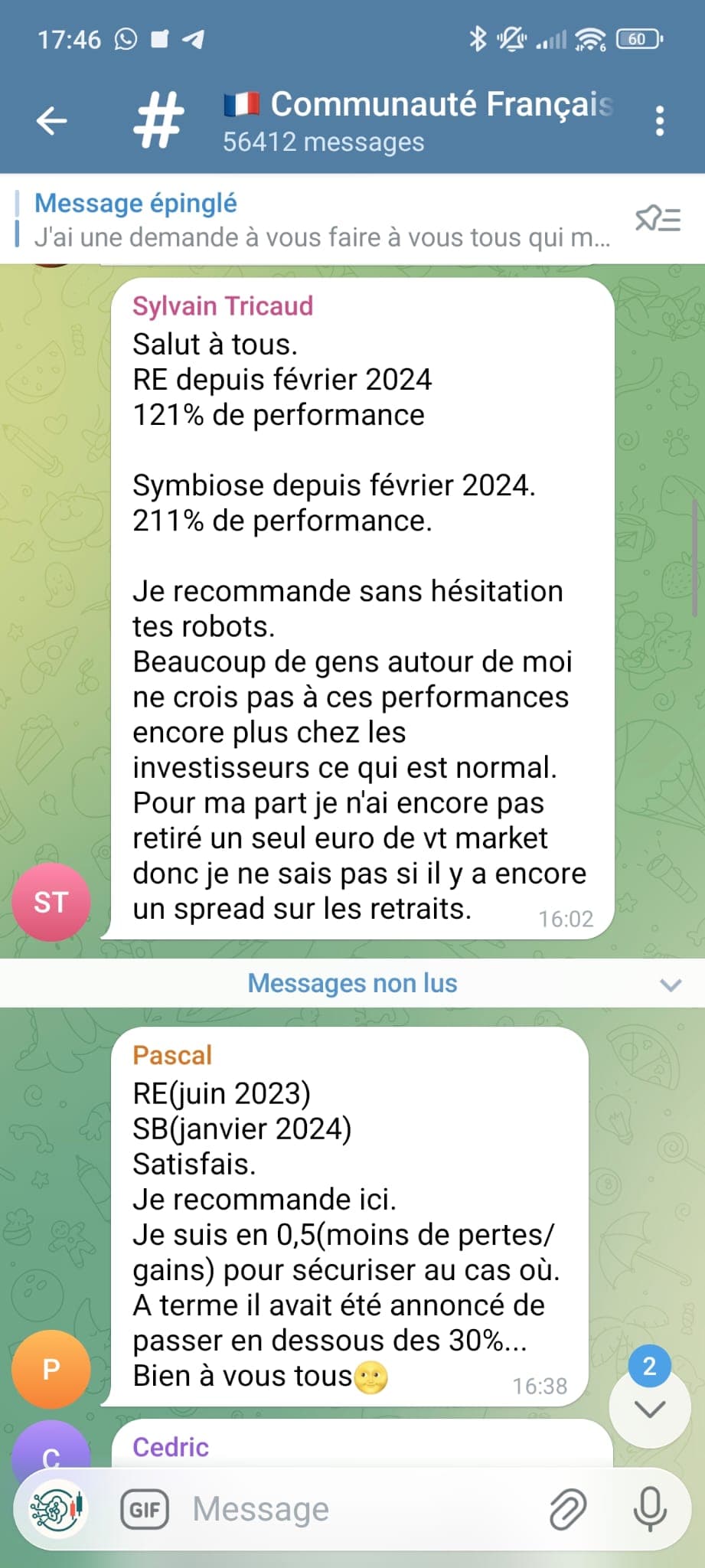 Discussion ouverte dans la communauté Returnearn